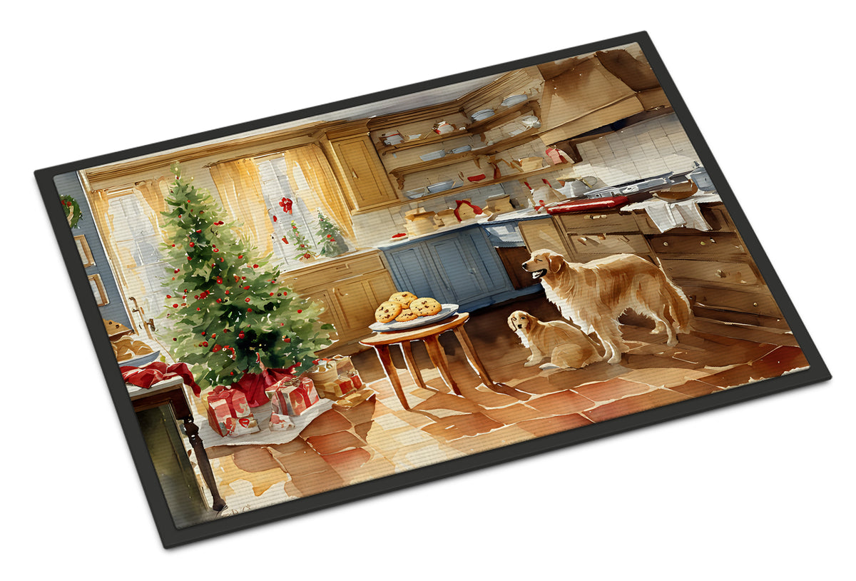 Buy this Golden Retriever Christmas Cookies Doormat