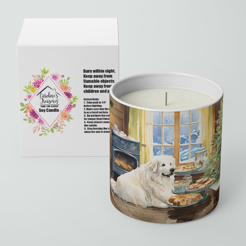 Great Pyrenees Christmas Cookies Decorative Soy Candle