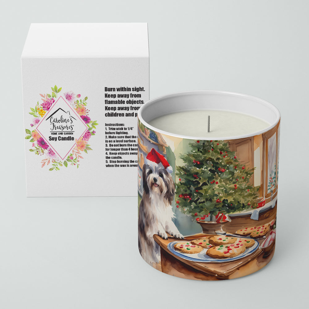 Havanese Christmas Cookies Decorative Soy Candle