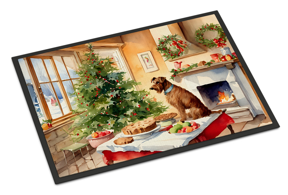 Buy this Irish Terrier Christmas Cookies Doormat