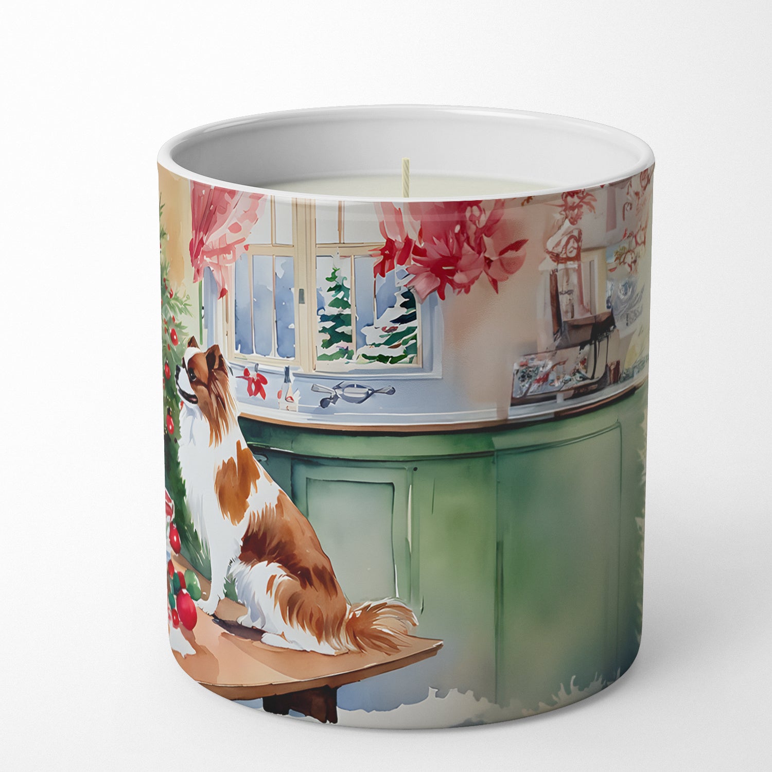 Japanese Chin Christmas Cookies Decorative Soy Candle