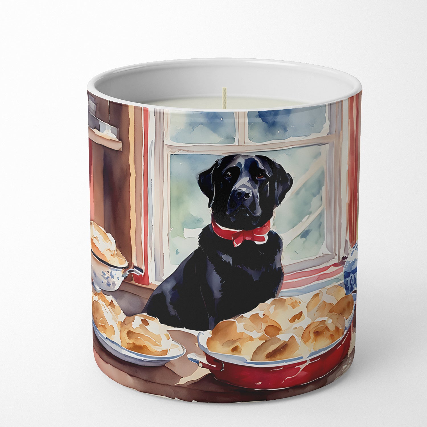 Labrador Retriever Christmas Cookies Decorative Soy Candle