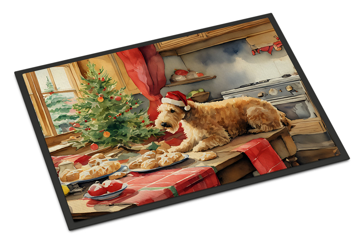 Buy this Lakeland Terrier Christmas Cookies Doormat