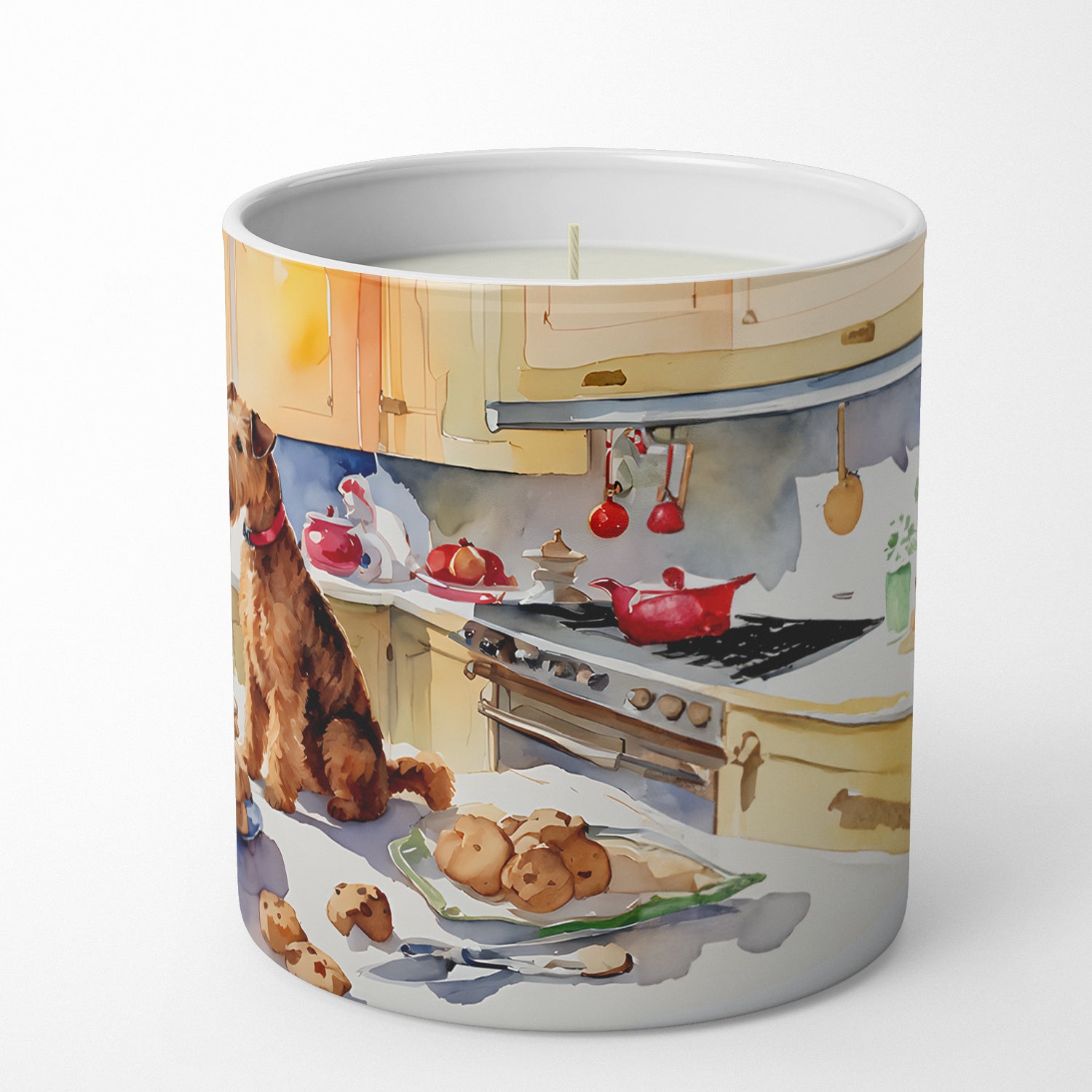 Lakeland Terrier Christmas Cookies Decorative Soy Candle