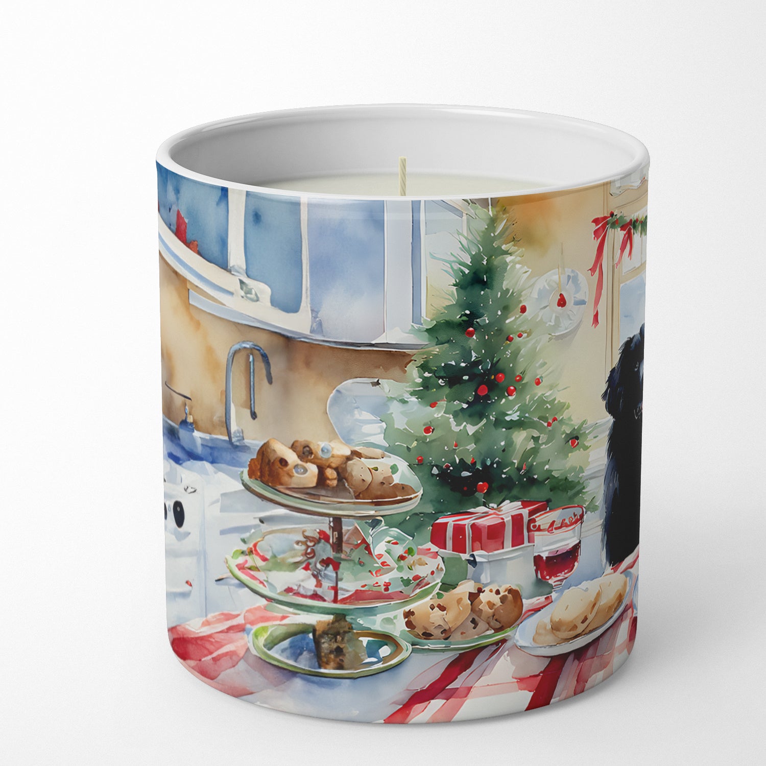 Newfoundland Christmas Cookies Decorative Soy Candle