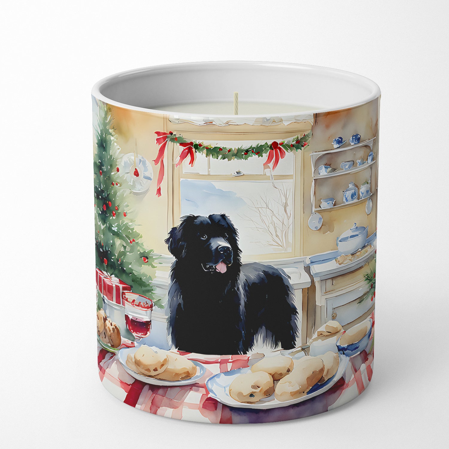 Buy this Newfoundland Christmas Cookies Decorative Soy Candle