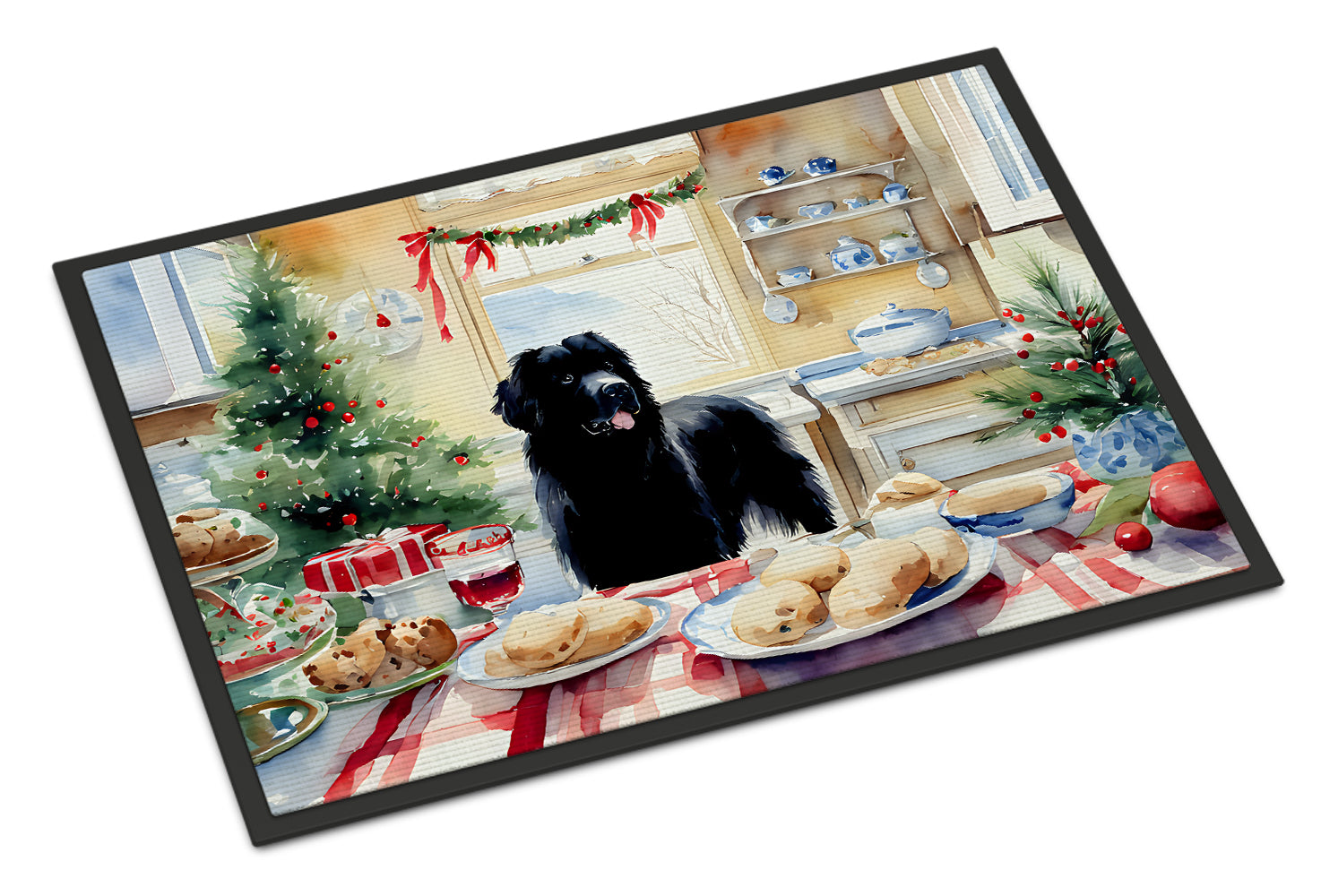 Buy this Newfoundland Christmas Cookies Doormat