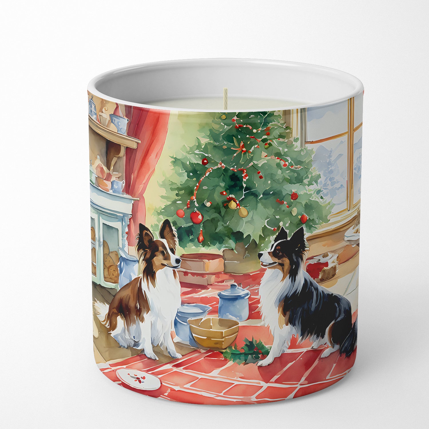 Papillon Christmas Cookies Decorative Soy Candle