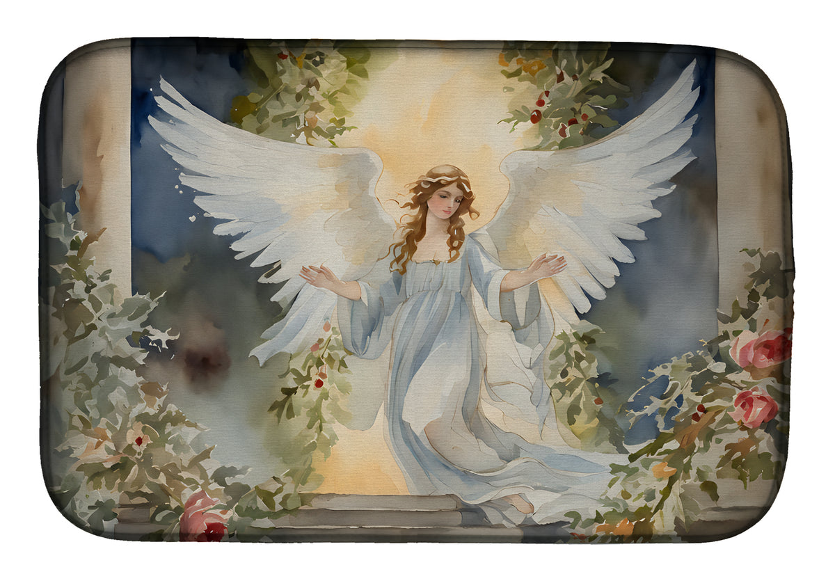 Buy this Christmas Angel Dish Drying Mat