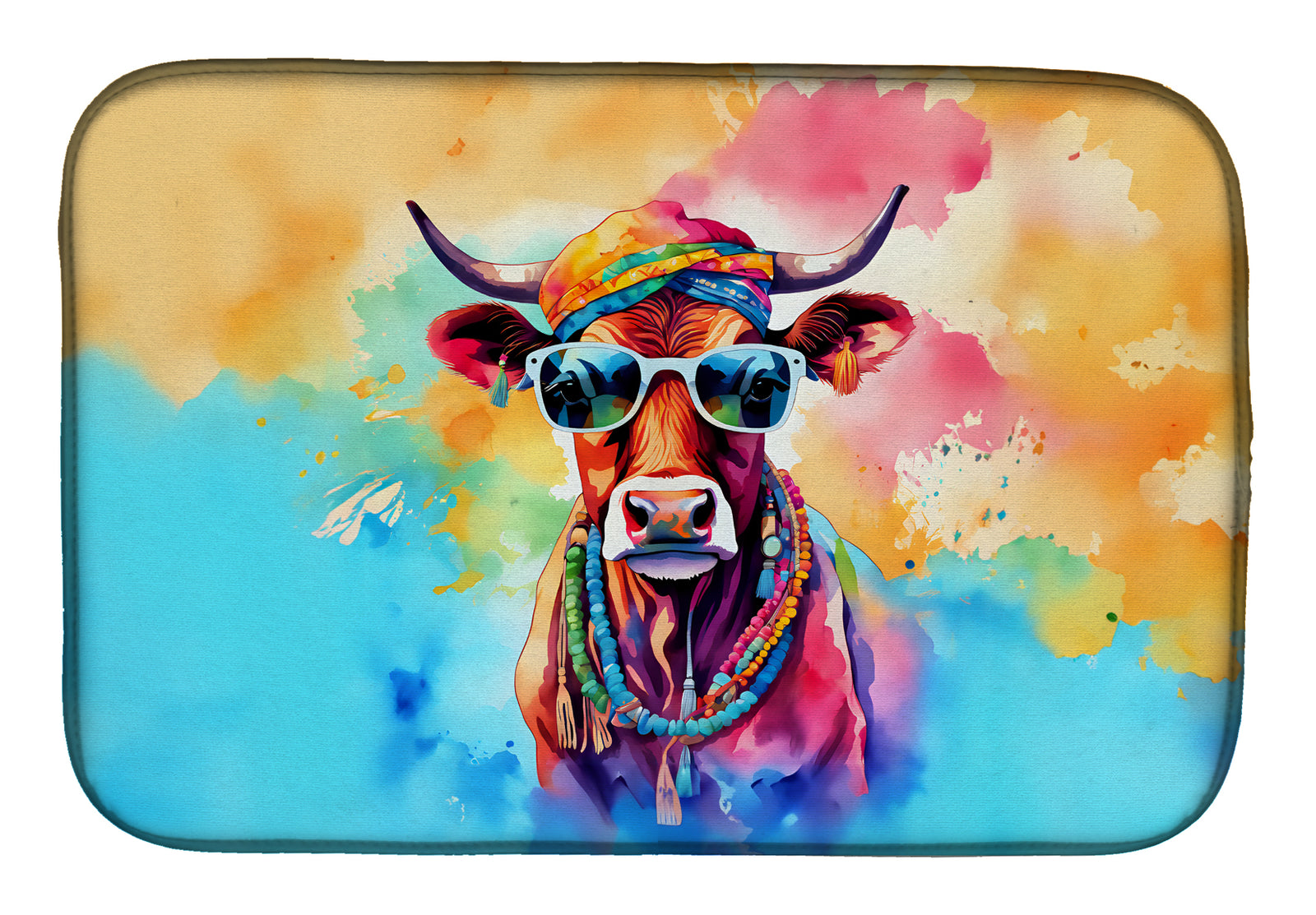 Buy this Hippie Animal Cow Dish Drying Mat