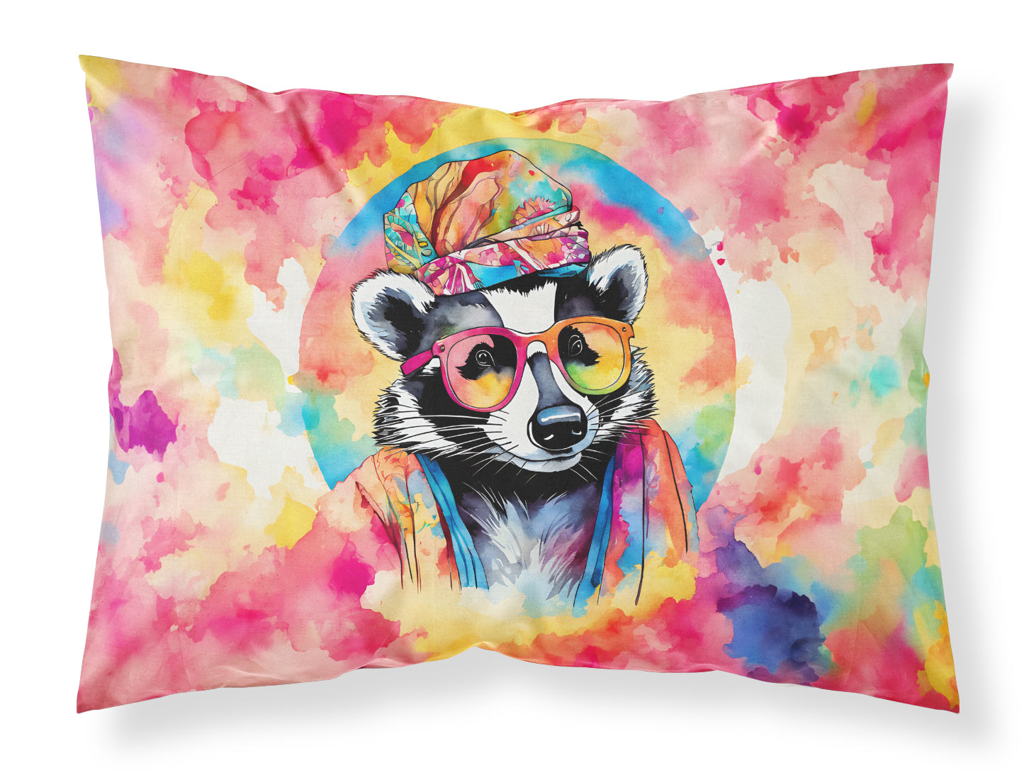 Buy this Hippie Animal Badger Standard Pillowcase