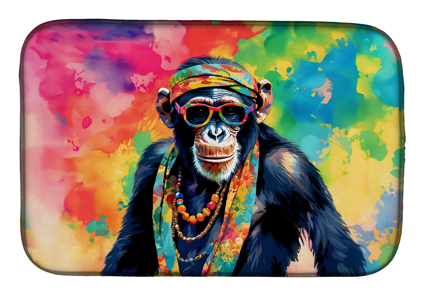 Buy this Hippie Animal Chimpanzee Dish Drying Mat
