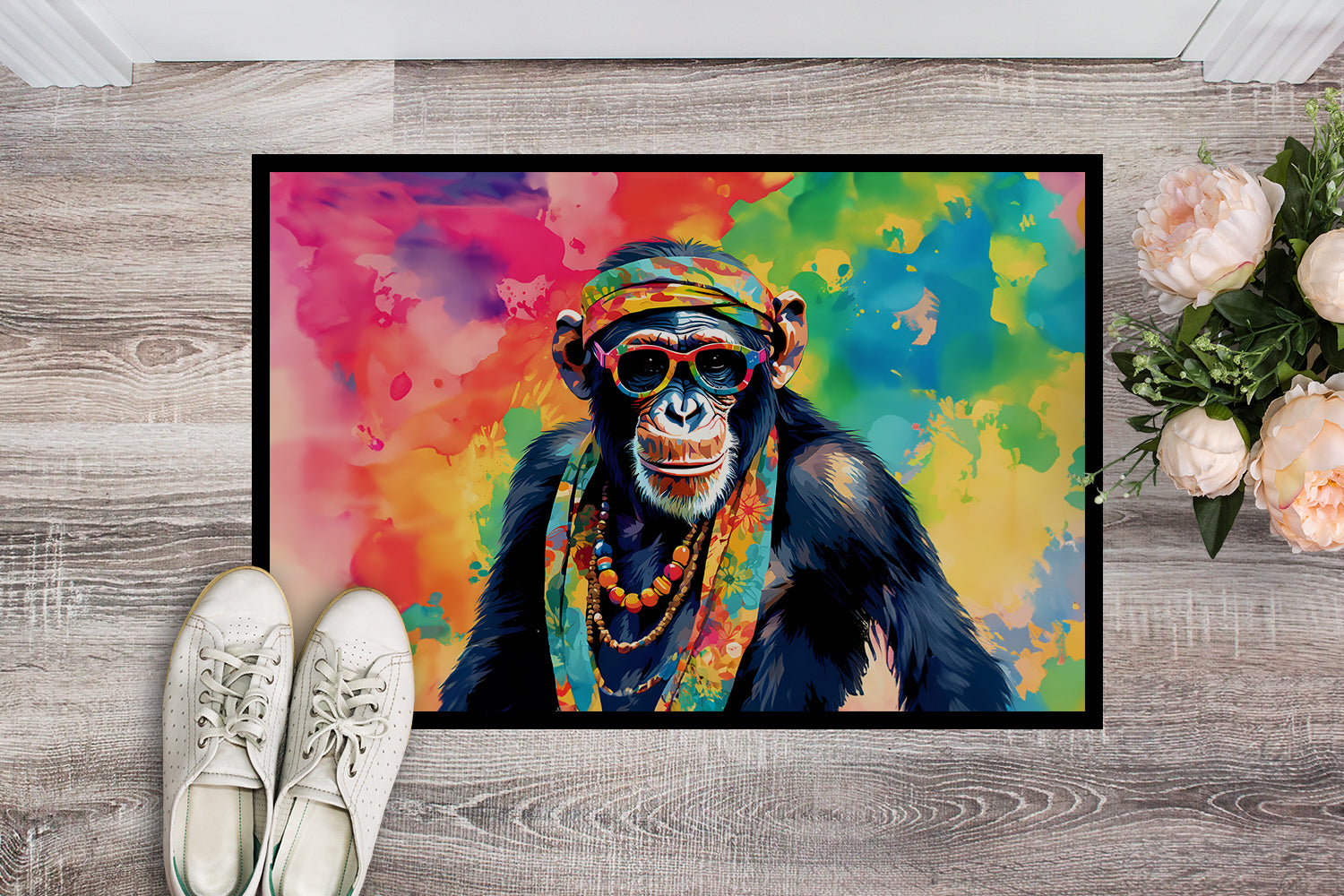 Buy this Hippie Animal Chimpanzee Doormat