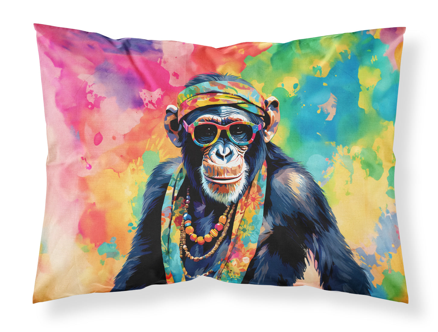 Buy this Hippie Animal Chimpanzee Standard Pillowcase
