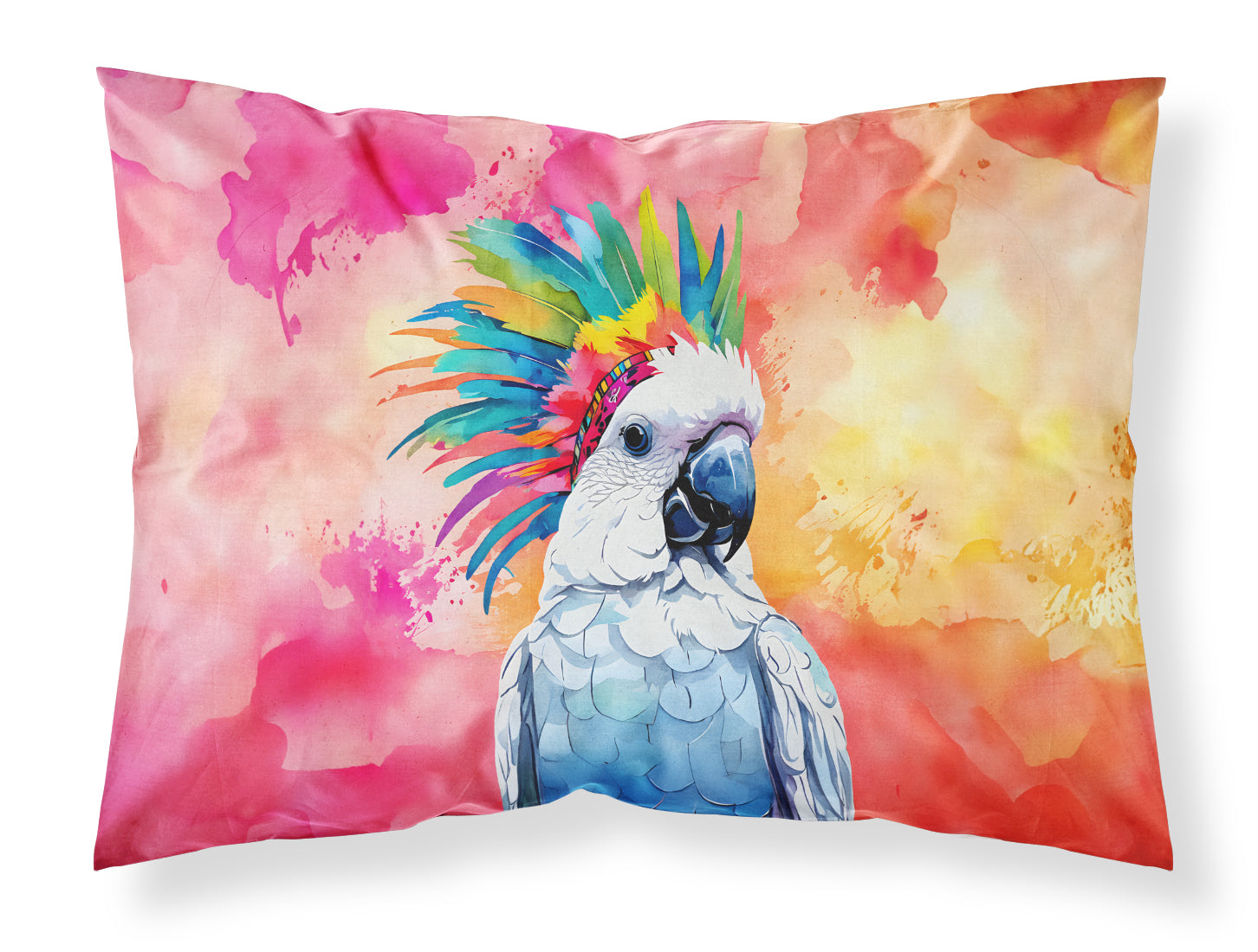 Buy this Hippie Animal Cockatoo Standard Pillowcase
