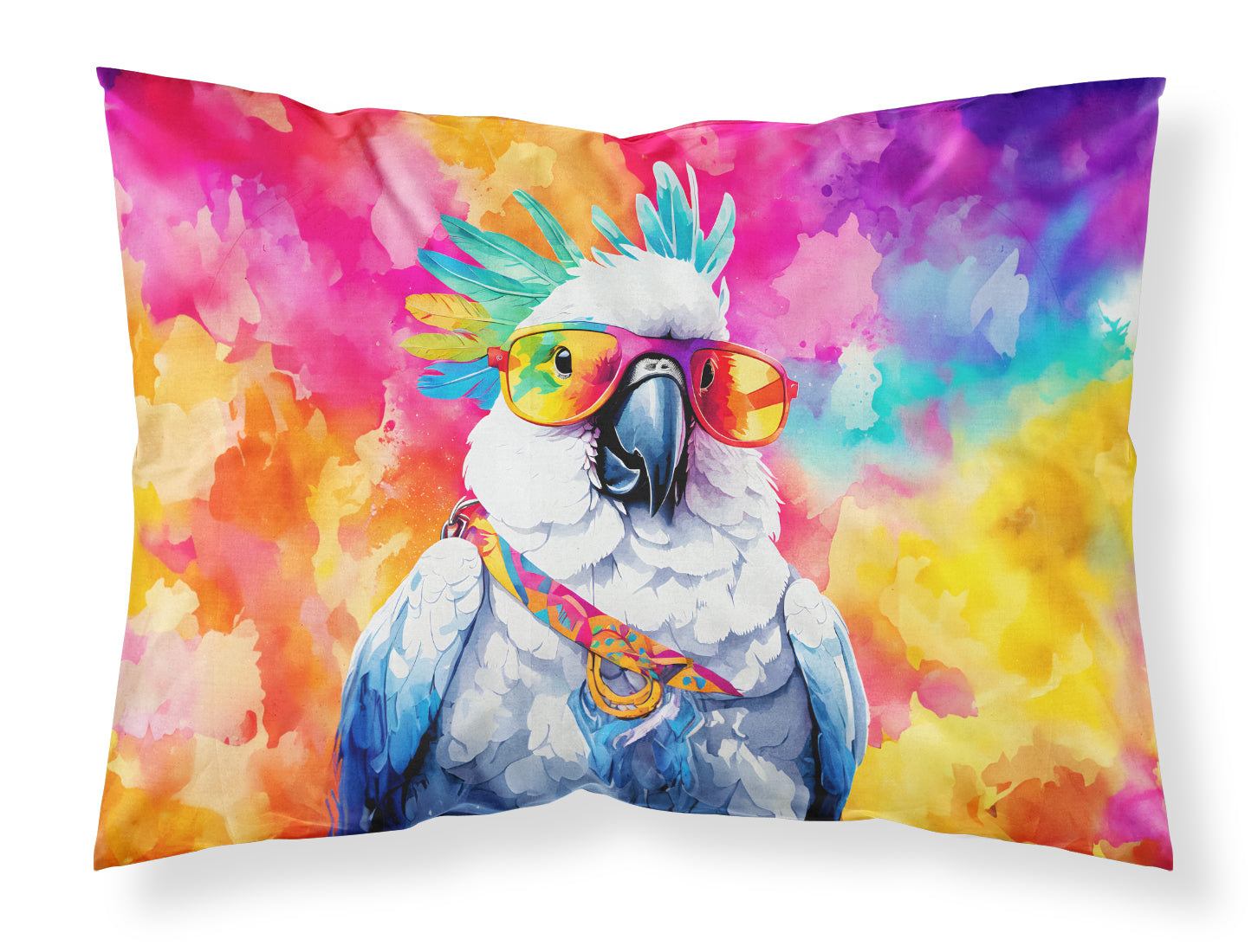Buy this Hippie Animal Cockatoo Standard Pillowcase