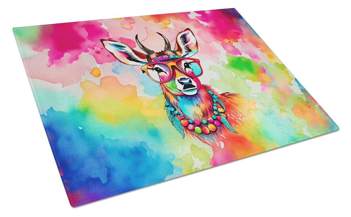Buy this Hippie Animal Deer Glass Cutting Board
