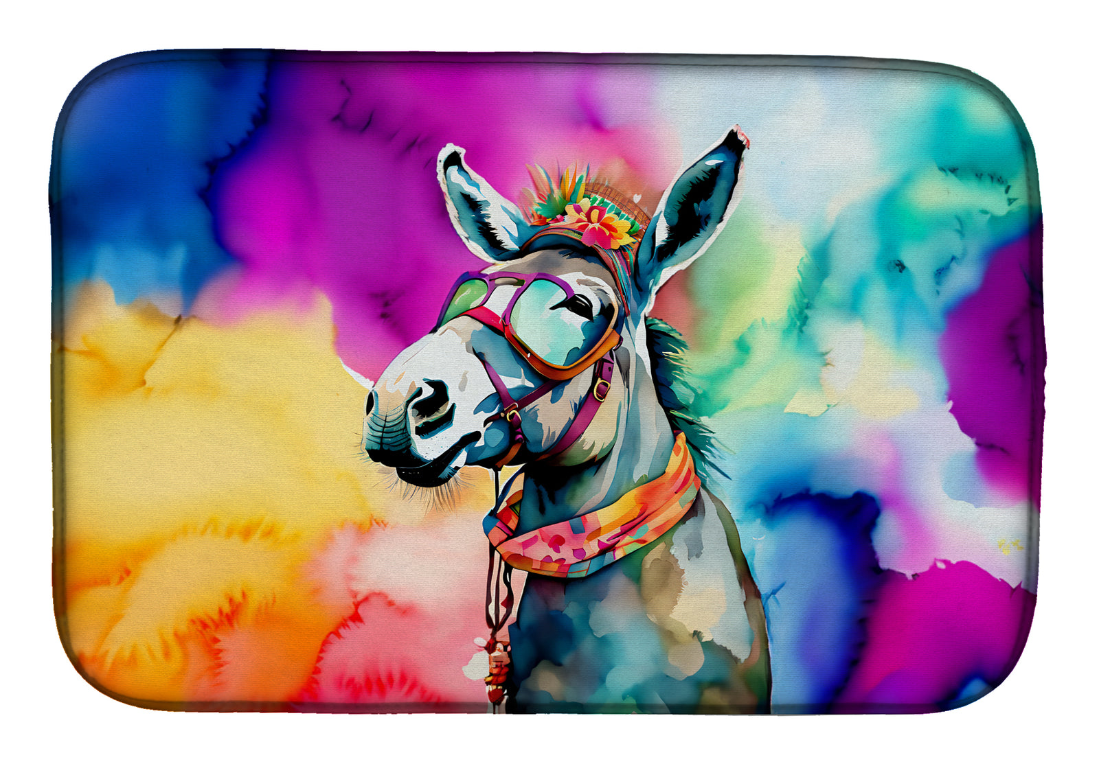 Buy this Hippie Animal Donkey Dish Drying Mat