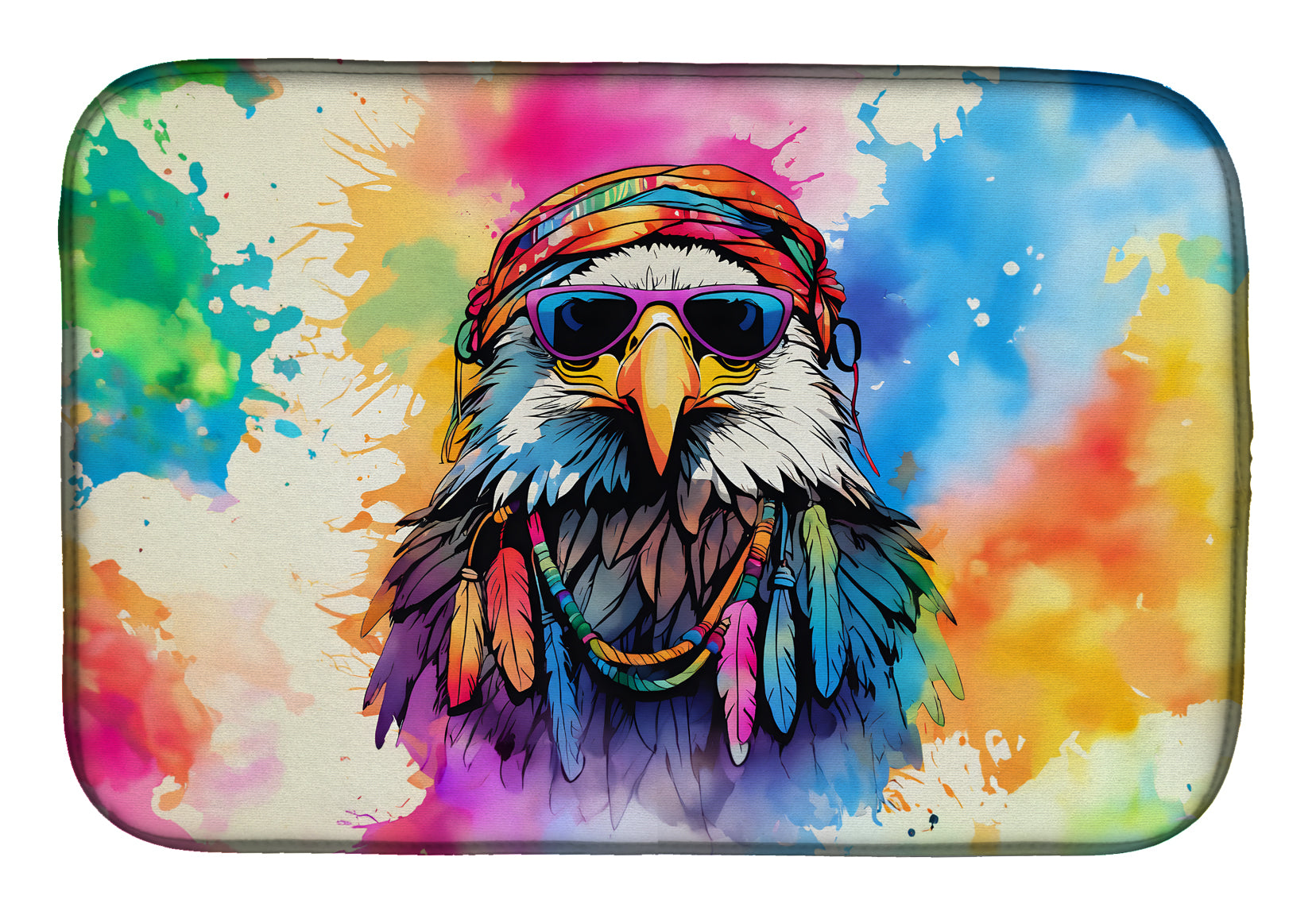 Buy this Hippie Animal Eagle Dish Drying Mat
