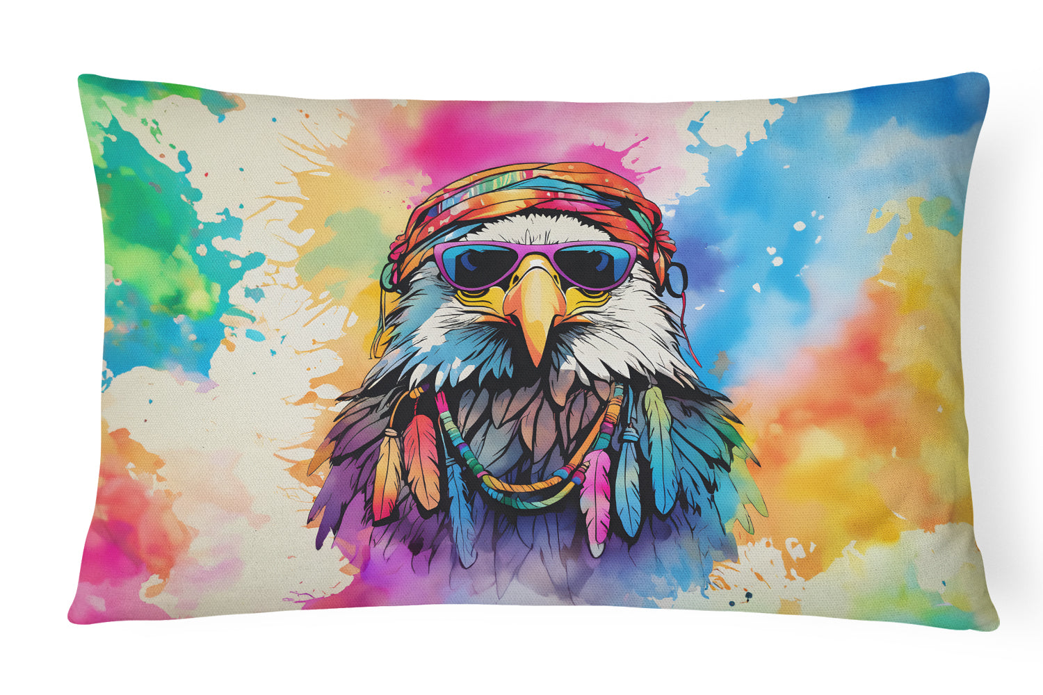 Buy this Hippie Animal Eagle Throw Pillow