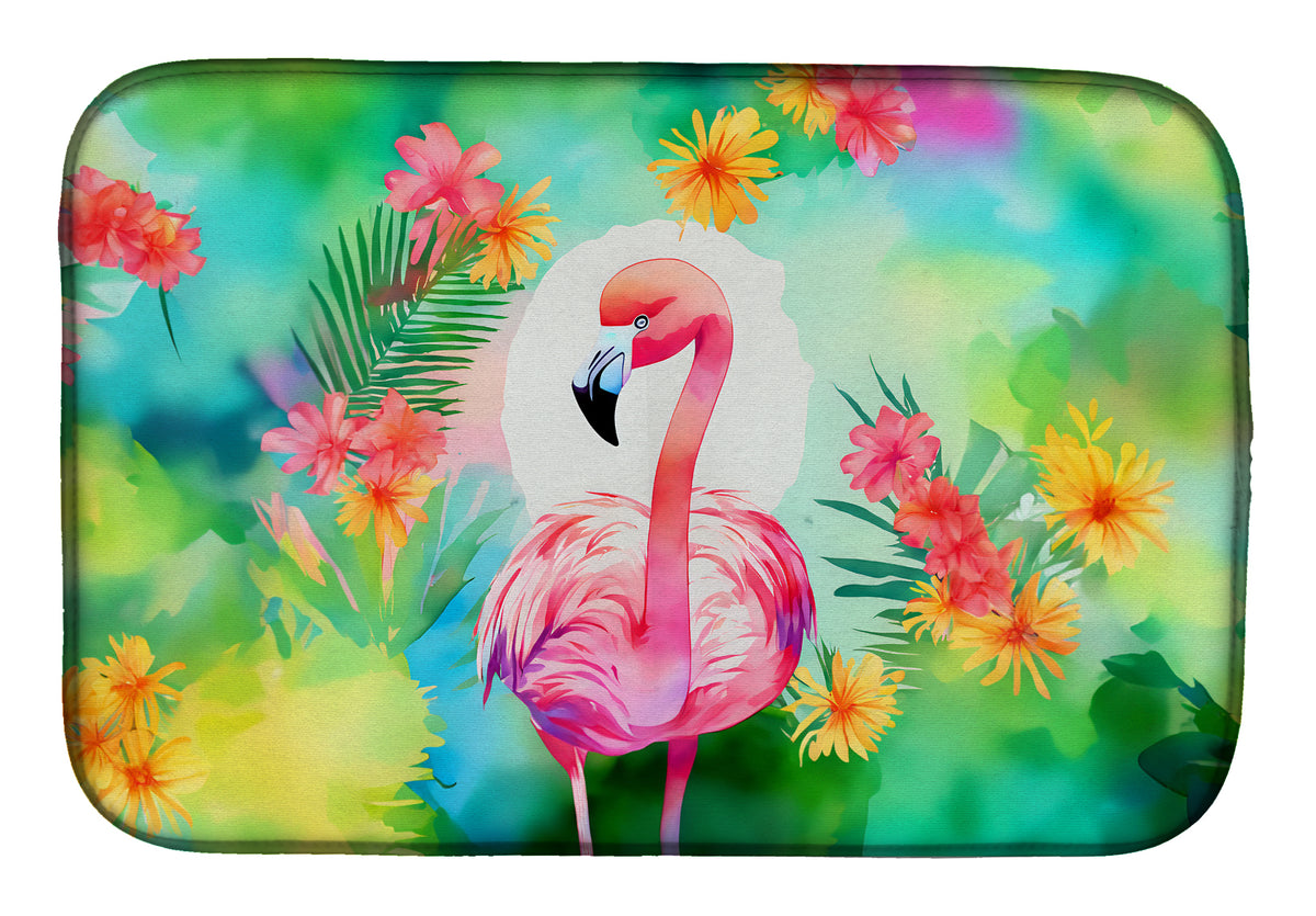 Buy this Hippie Animal Flamingo Dish Drying Mat