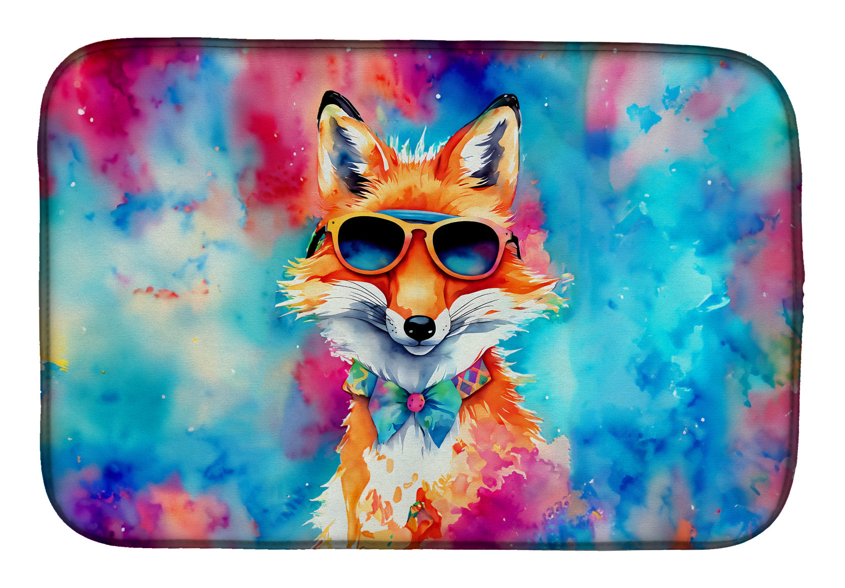Buy this Hippie Animal Fox Dish Drying Mat