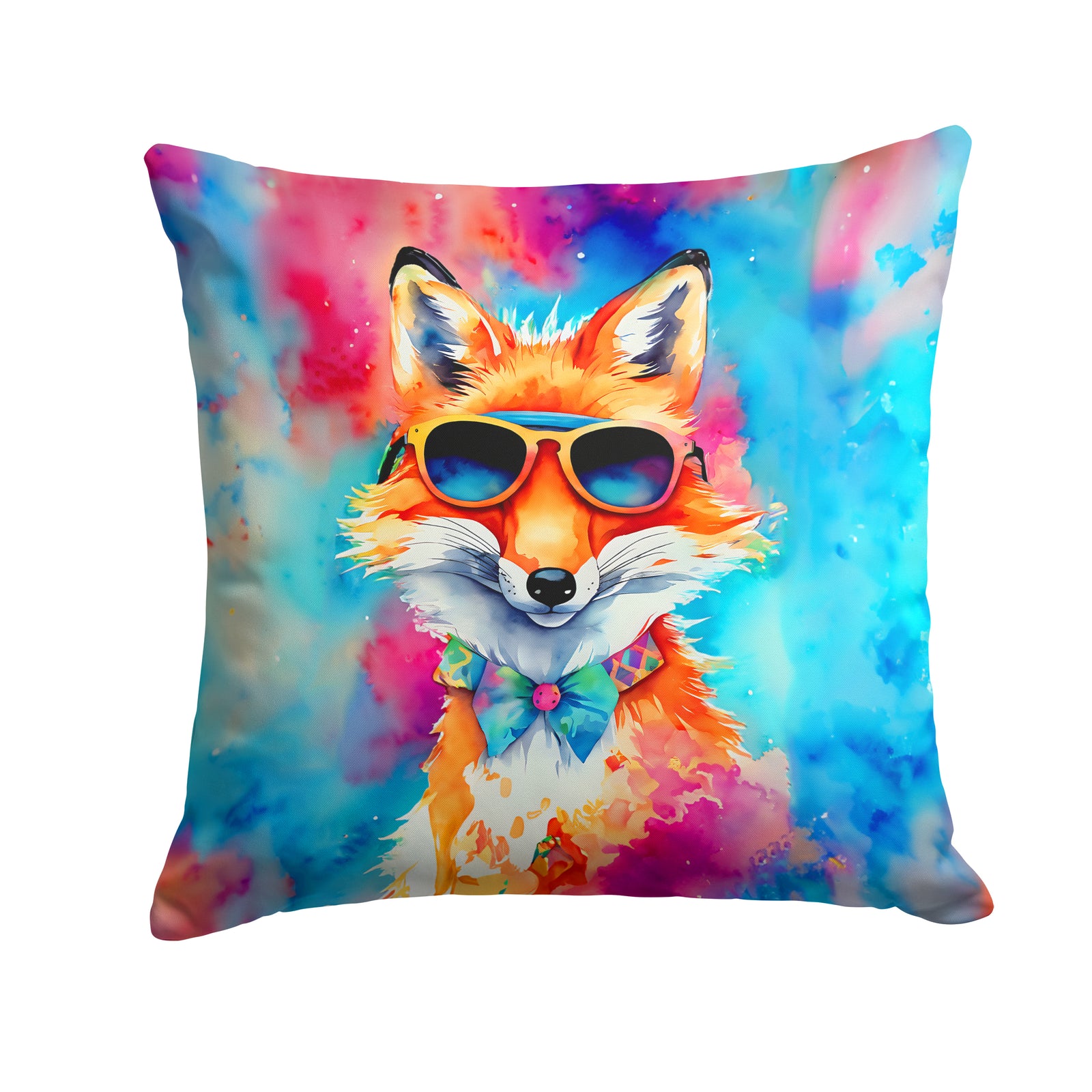 Buy this Hippie Animal Fox Throw Pillow