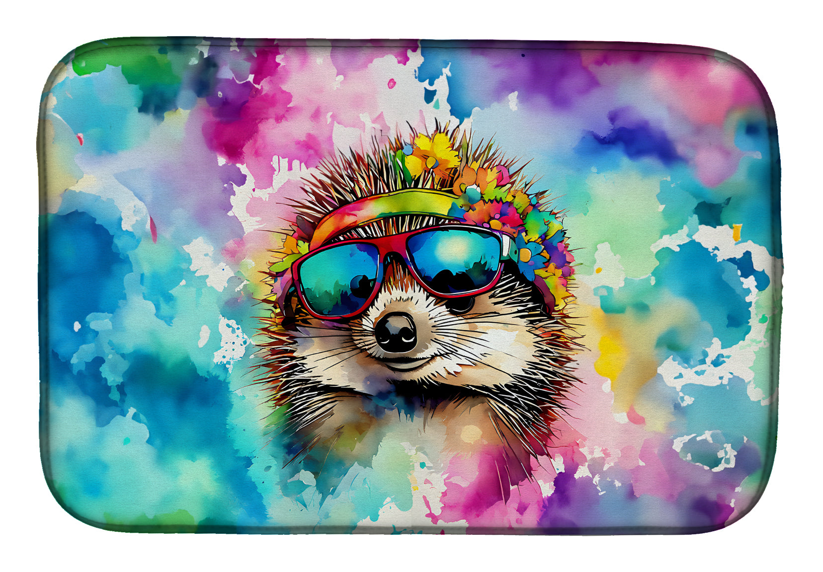 Buy this Hippie Animal Hedgehog Dish Drying Mat