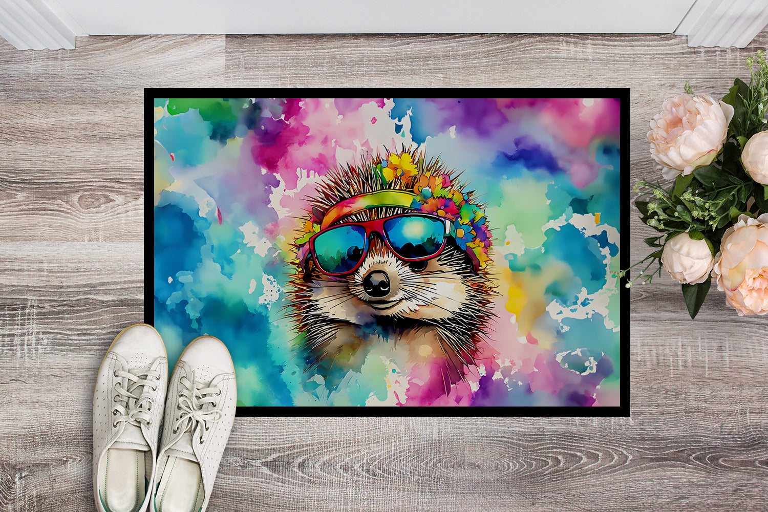 Buy this Hippie Animal Hedgehog Doormat