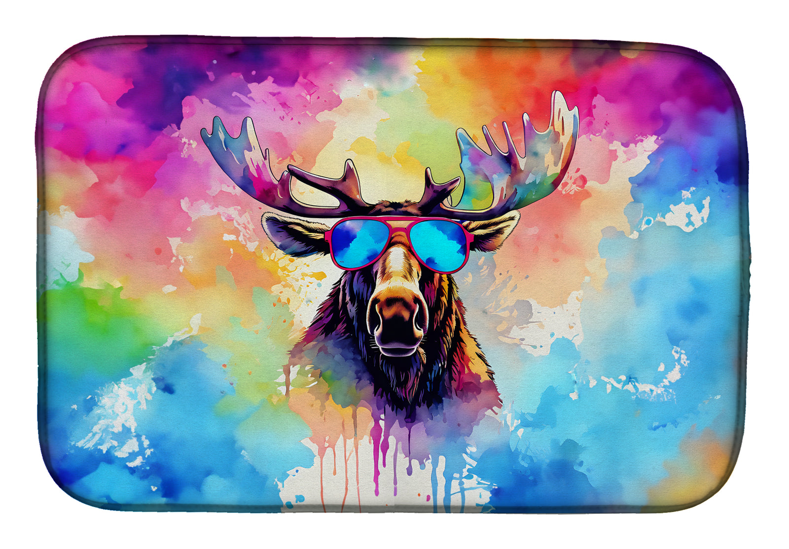 Buy this Hippie Animal Moose Dish Drying Mat