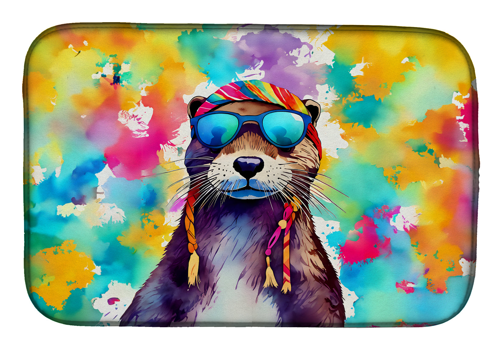 Buy this Hippie Animal Otter Dish Drying Mat