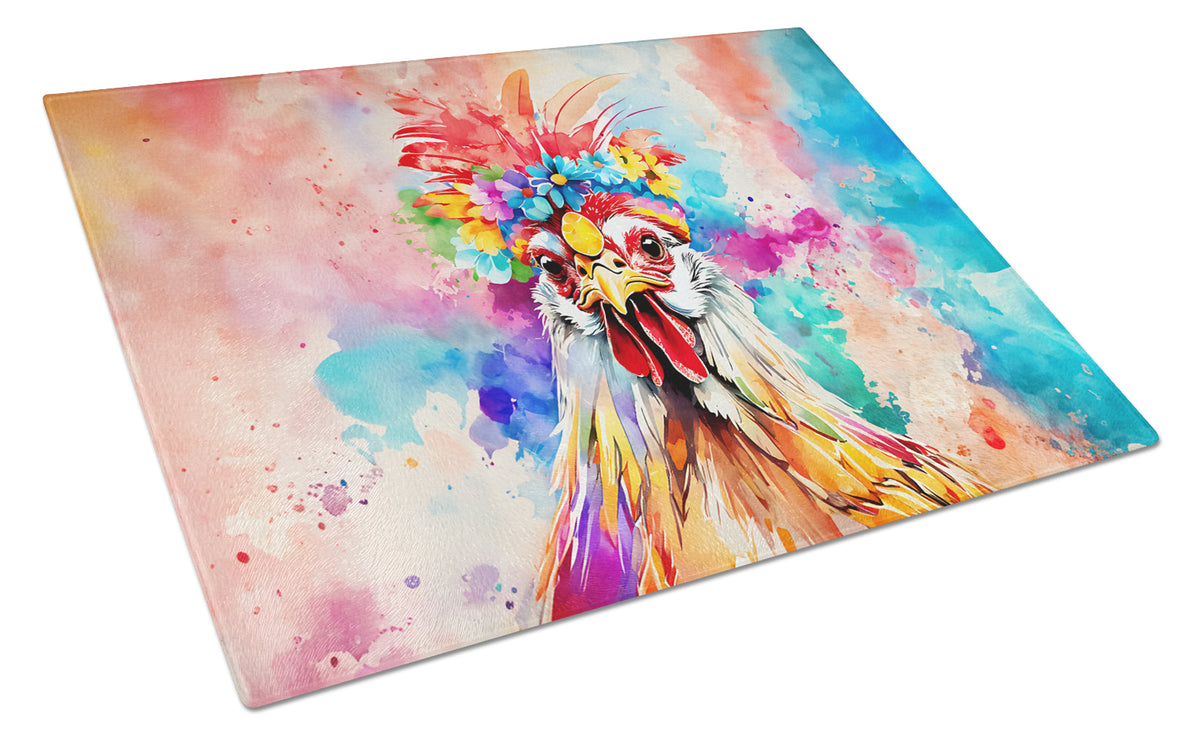 Buy this Hippie Animal Polish Poland Rooster Glass Cutting Board