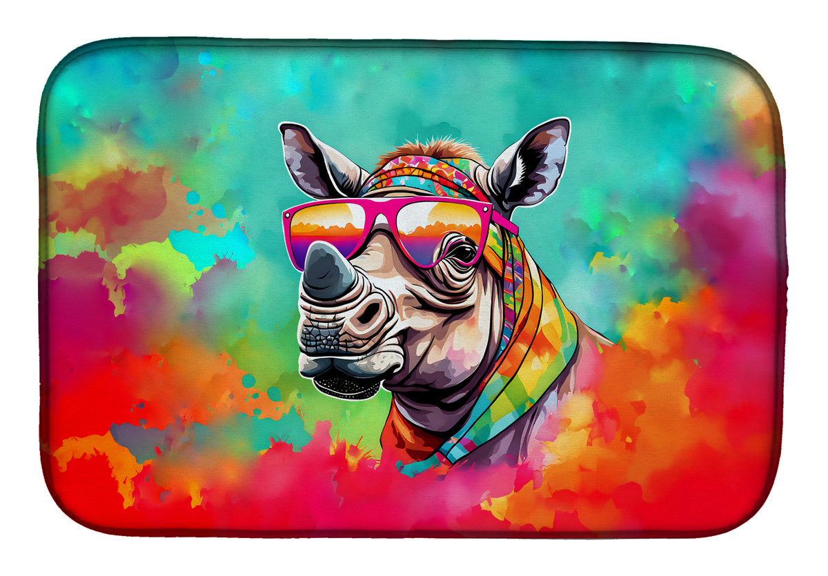 Buy this Hippie Animal Rhinoceros Dish Drying Mat