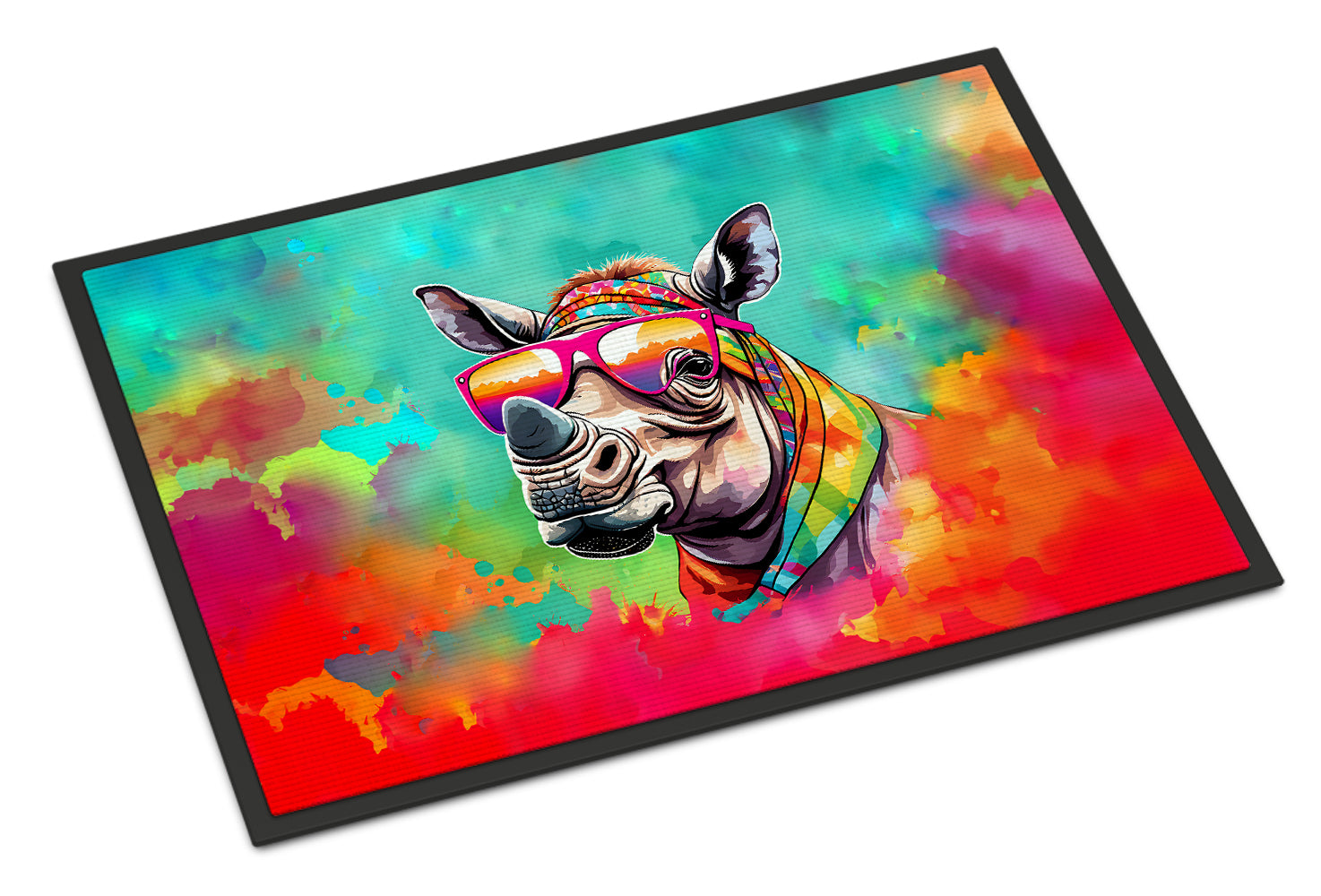 Buy this Hippie Animal Rhinoceros Doormat