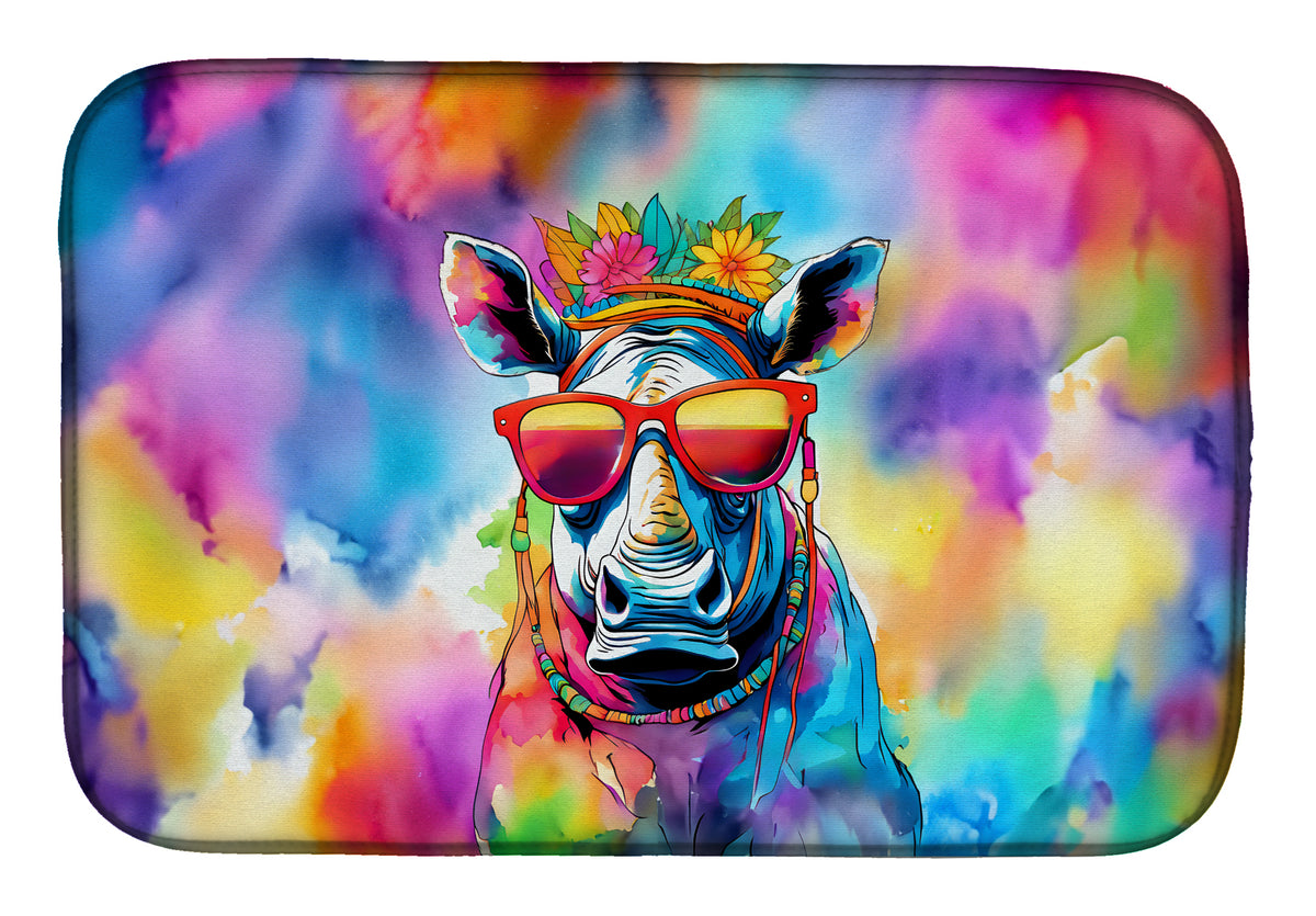 Buy this Hippie Animal Rhinoceros Dish Drying Mat