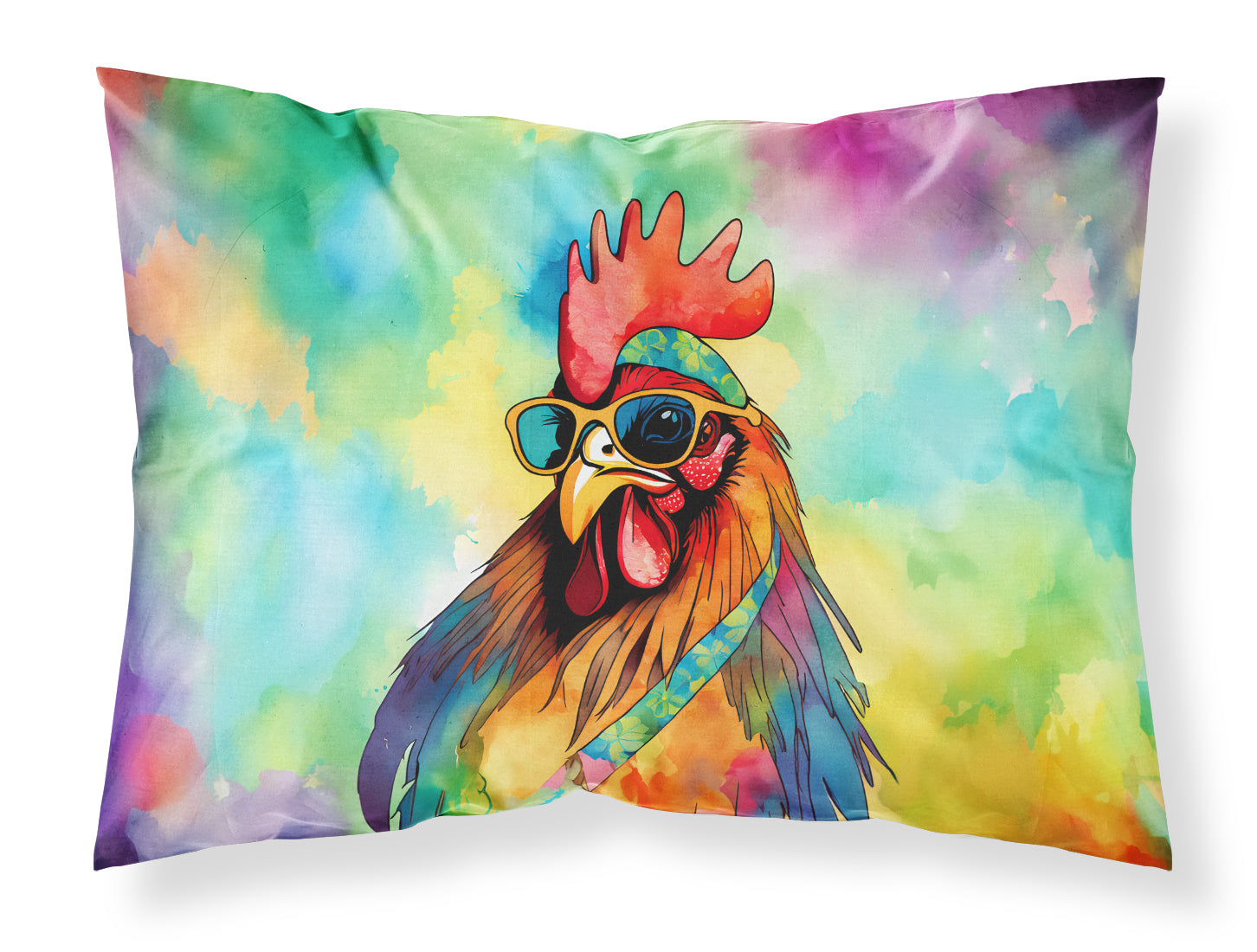Buy this Hippie Animal Rooster Standard Pillowcase