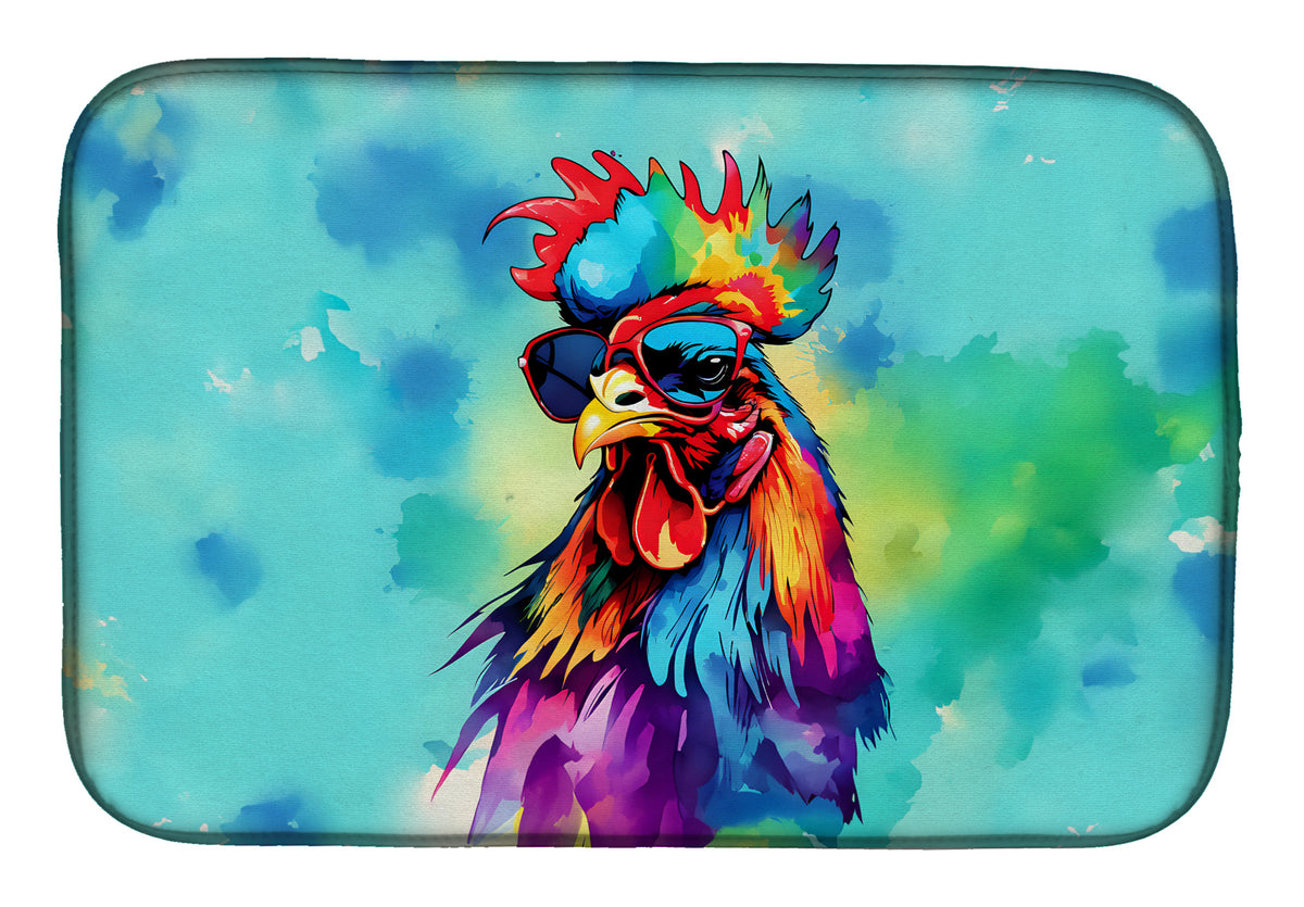 Buy this Hippie Animal Rooster Dish Drying Mat