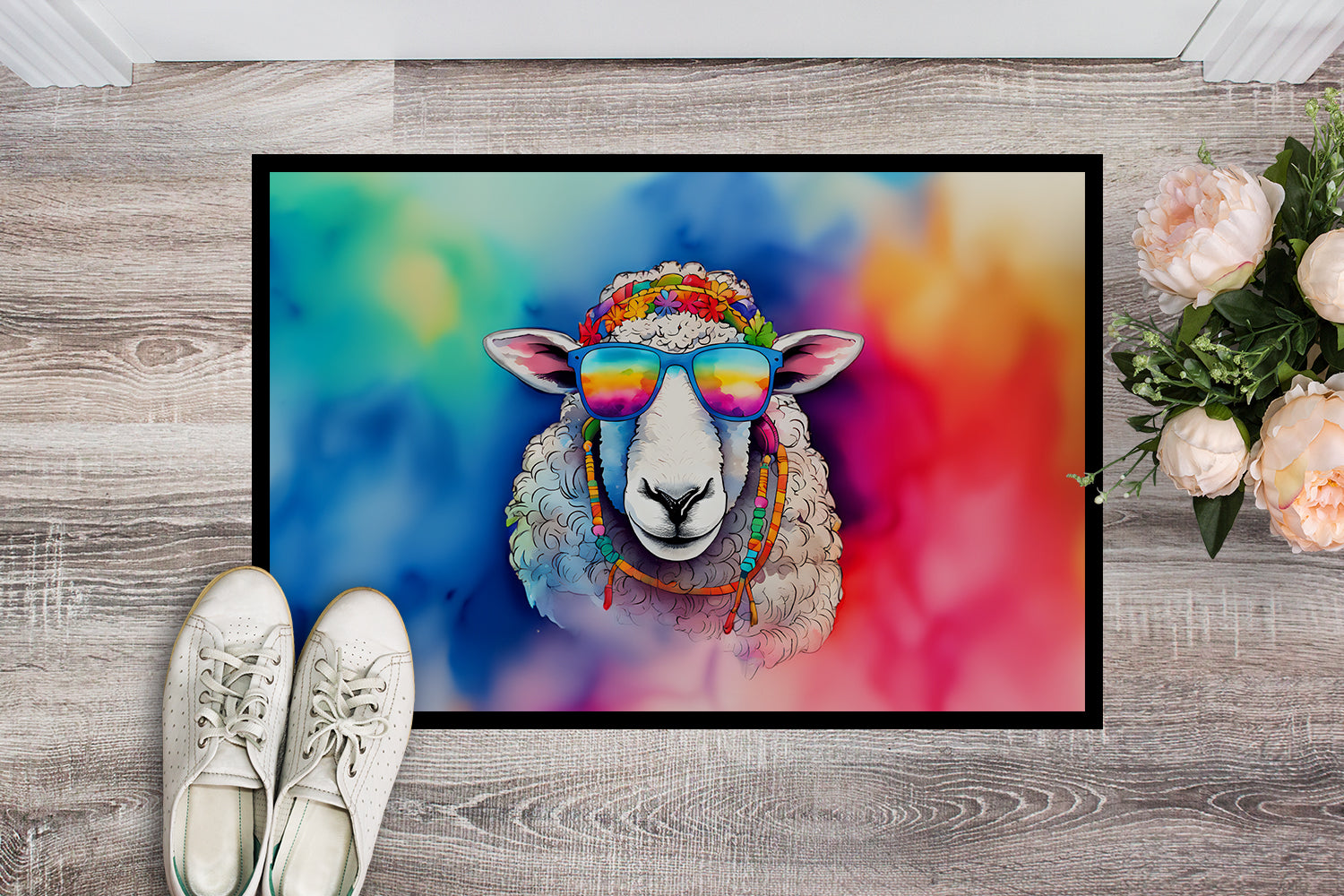 Buy this Hippie Animal Sheep Doormat