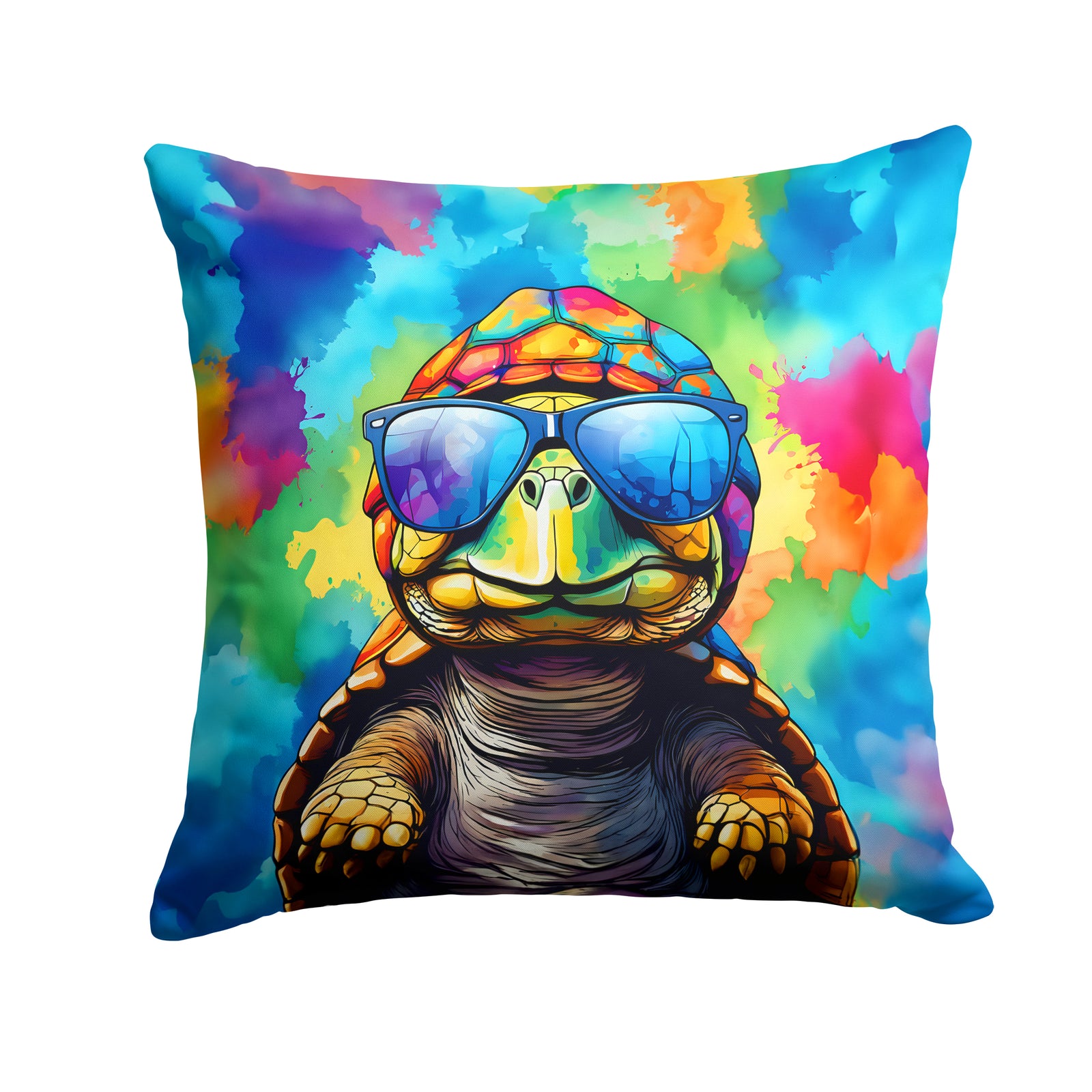 Buy this Hippie Animal Tortoise Turtle Throw Pillow