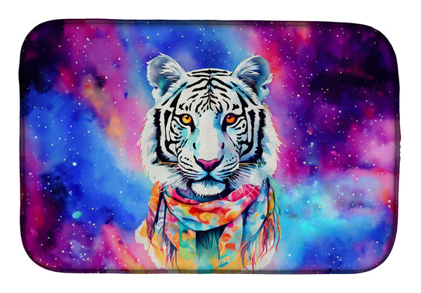 Buy this Hippie Animal White Tiger Dish Drying Mat