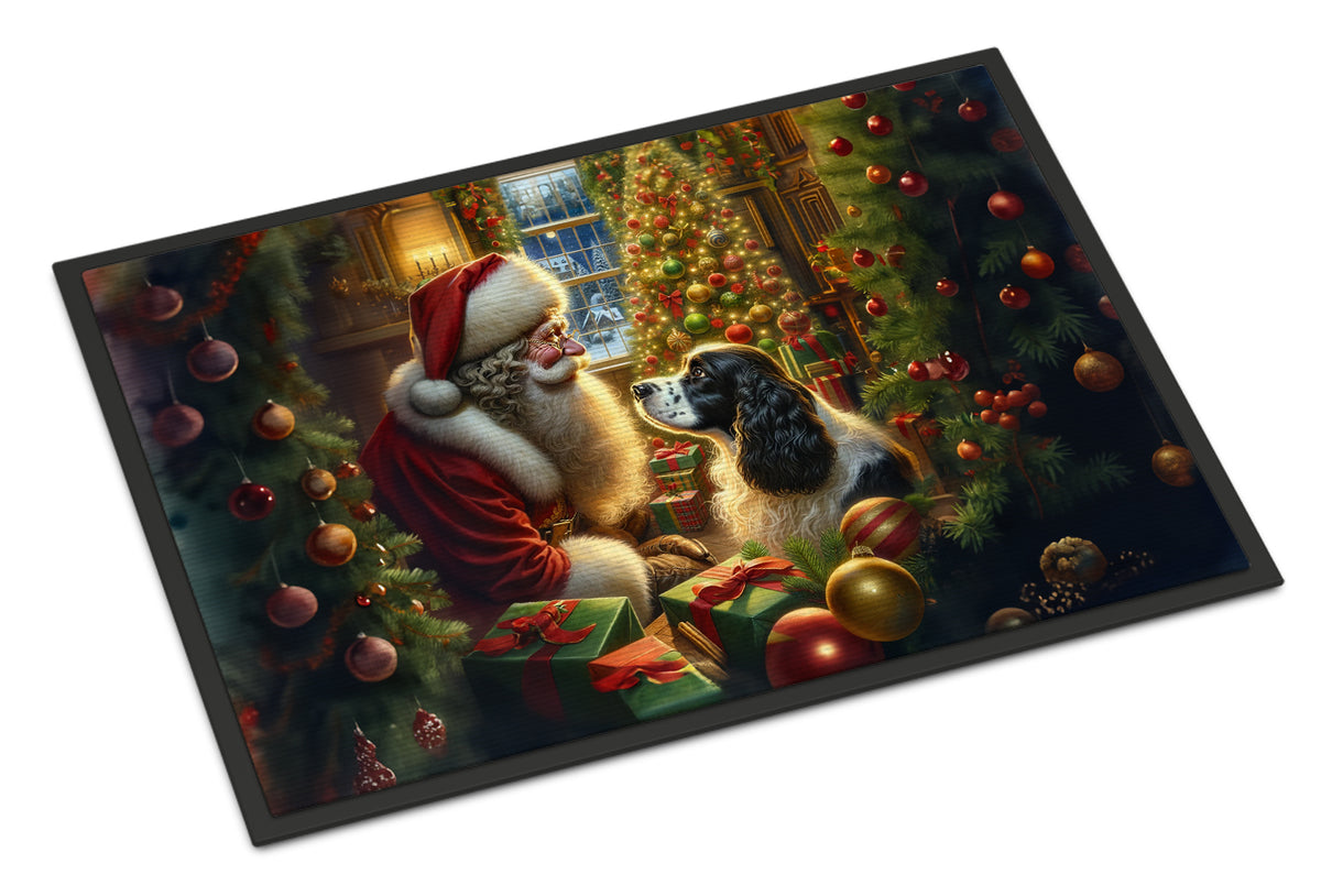 Buy this English Springer Spaniel and Santa Claus Doormat