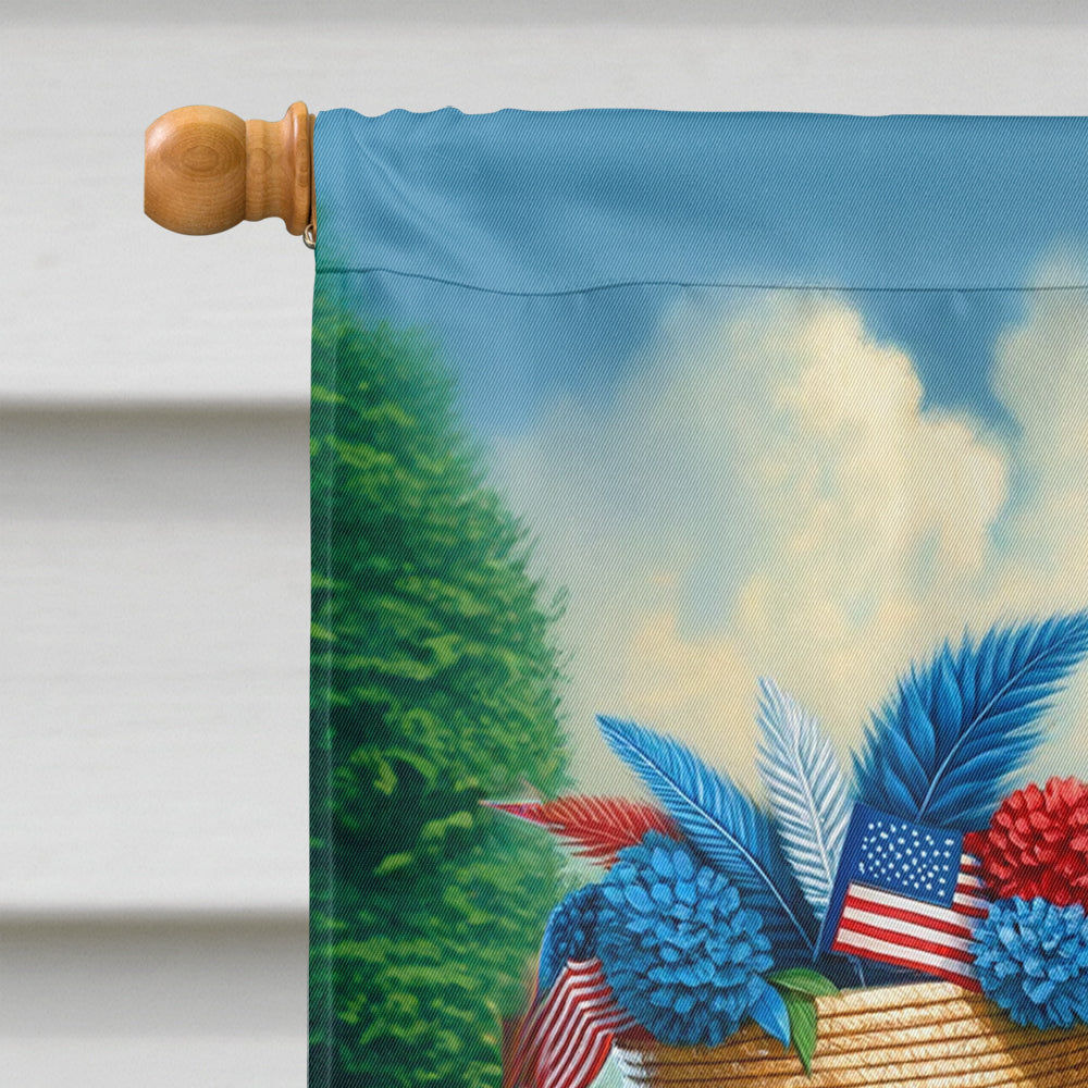 All American Airedale Terrier House Flag