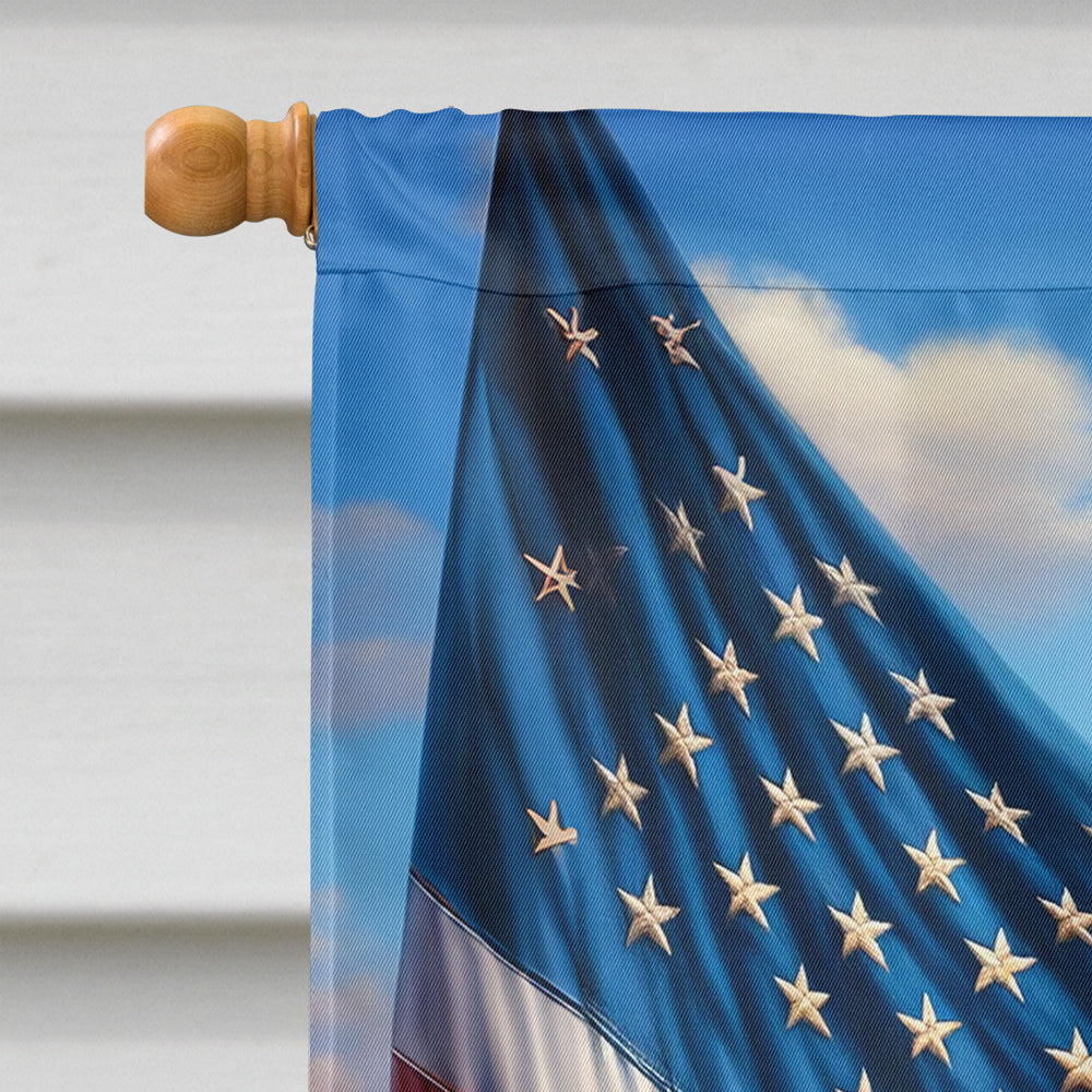 All American Alaskan Malamute House Flag