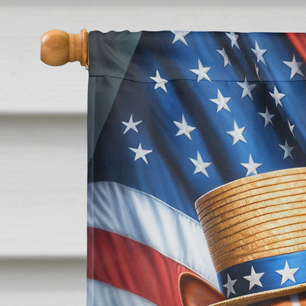 All American Basenji House Flag