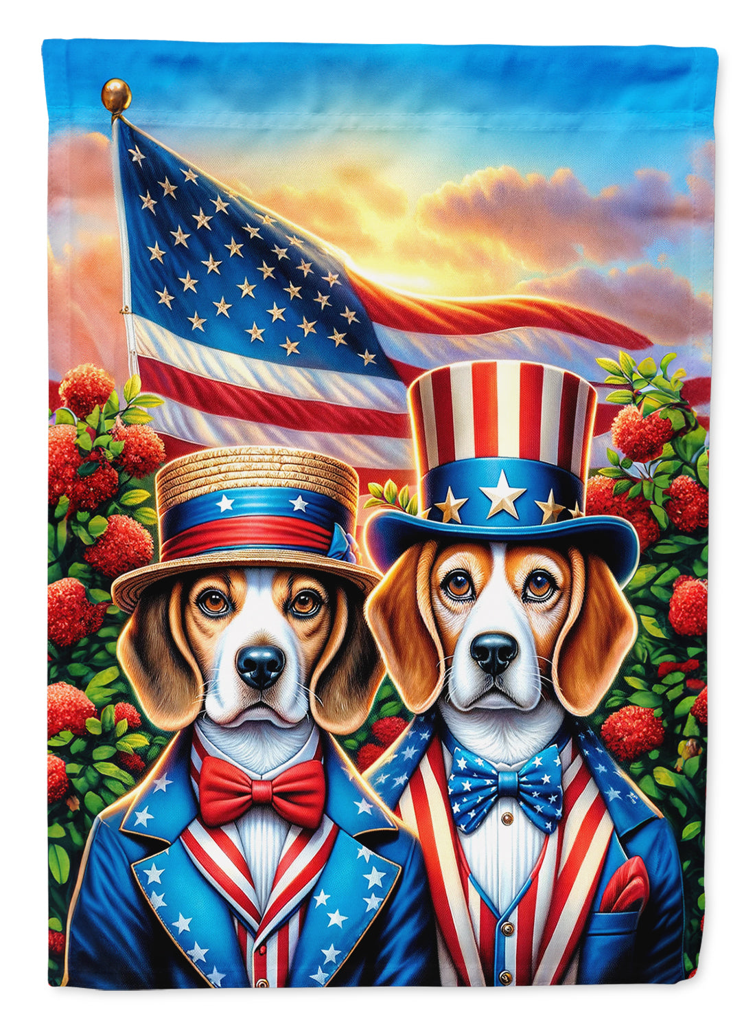 Buy this All American Beagle House Flag