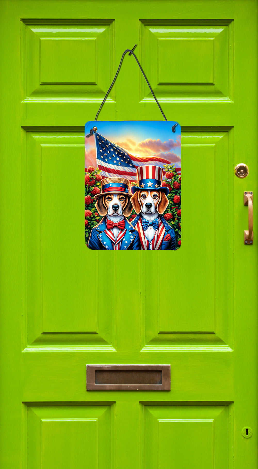 Buy this All American Beagle Wall or Door Hanging Prints