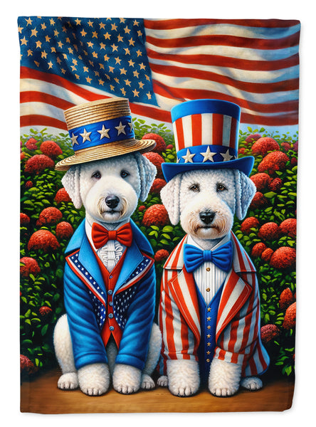 Buy this All American Bedlington Terrier Garden Flag