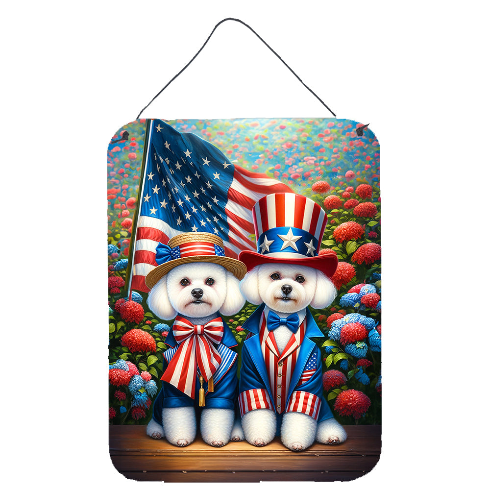 Buy this All American Bichon Frise Wall or Door Hanging Prints