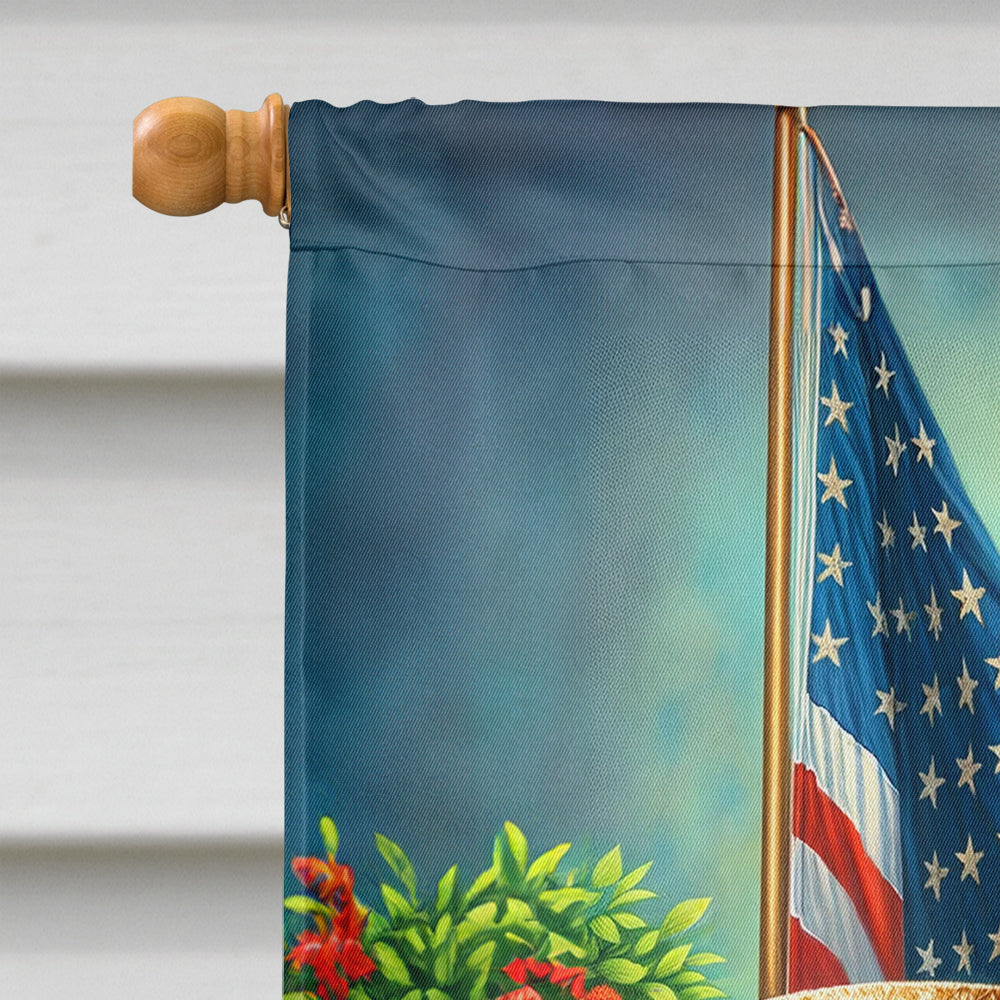 All American Bloodhound House Flag