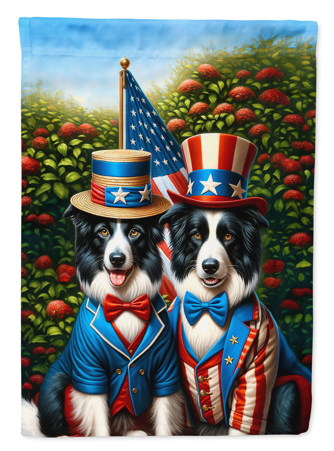 Buy this All American Border Collie House Flag
